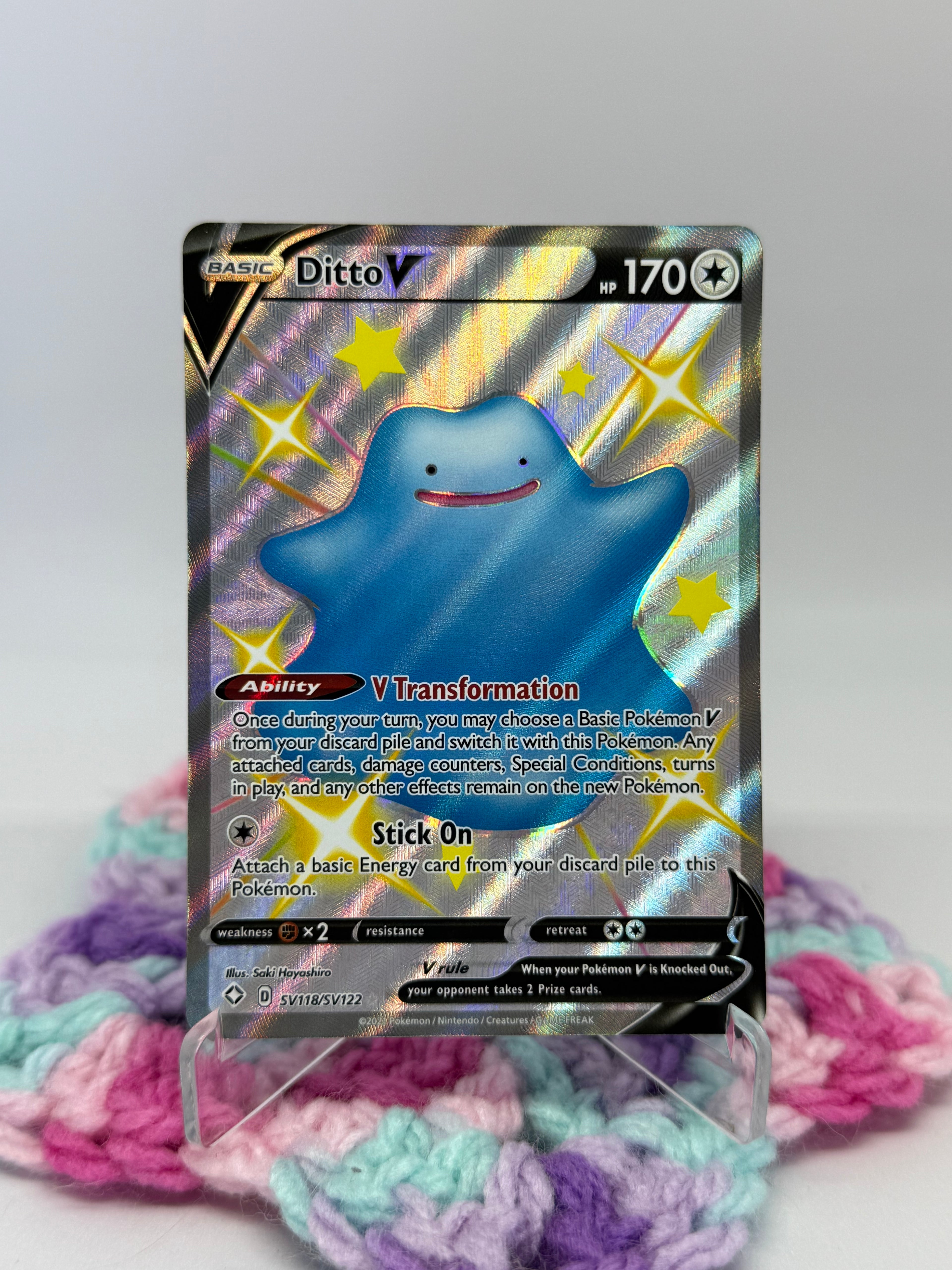 Ditto V (SV118/SV122) - Shining Fates