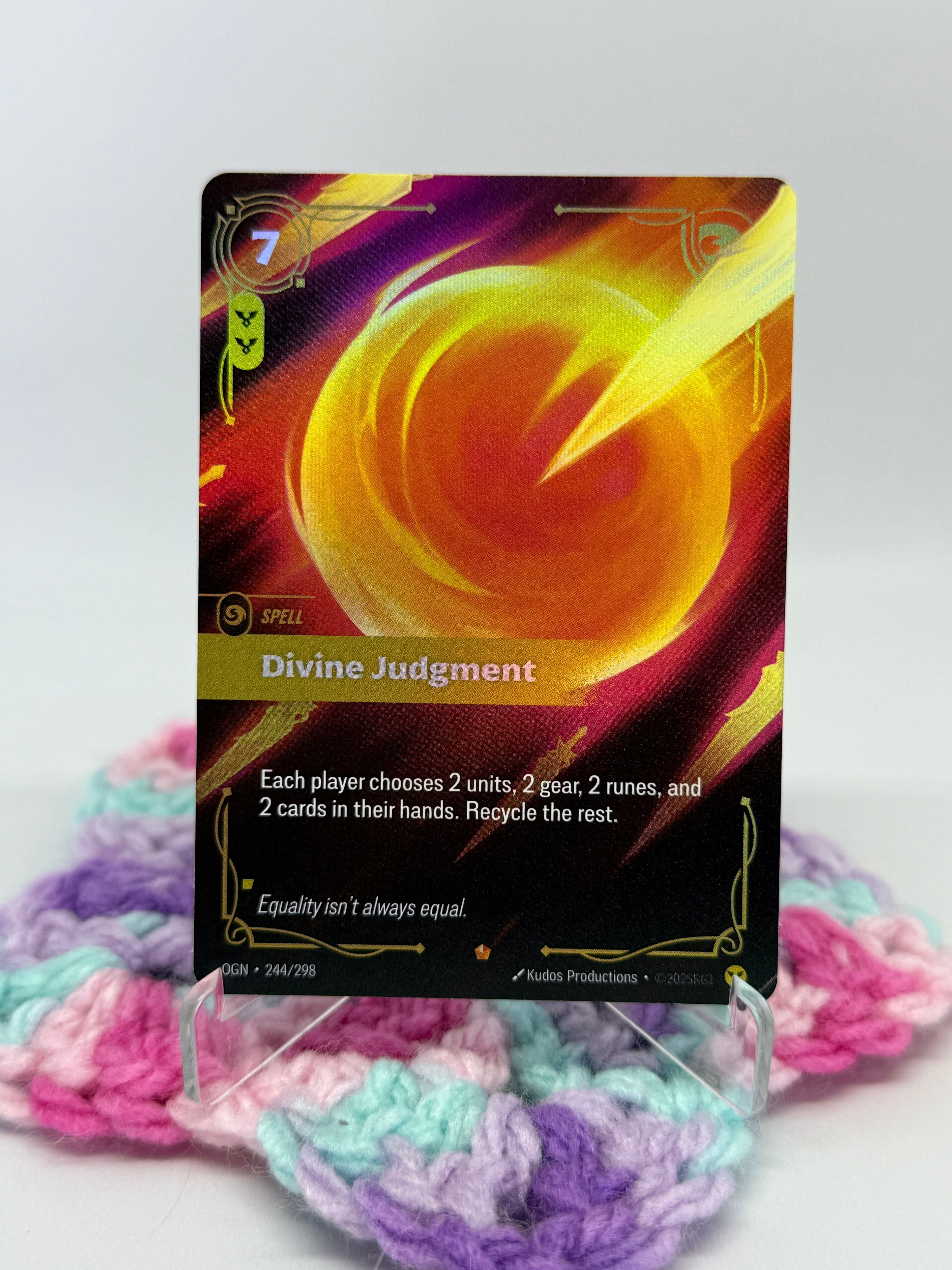 Divine Judgment (244/298) - Origins