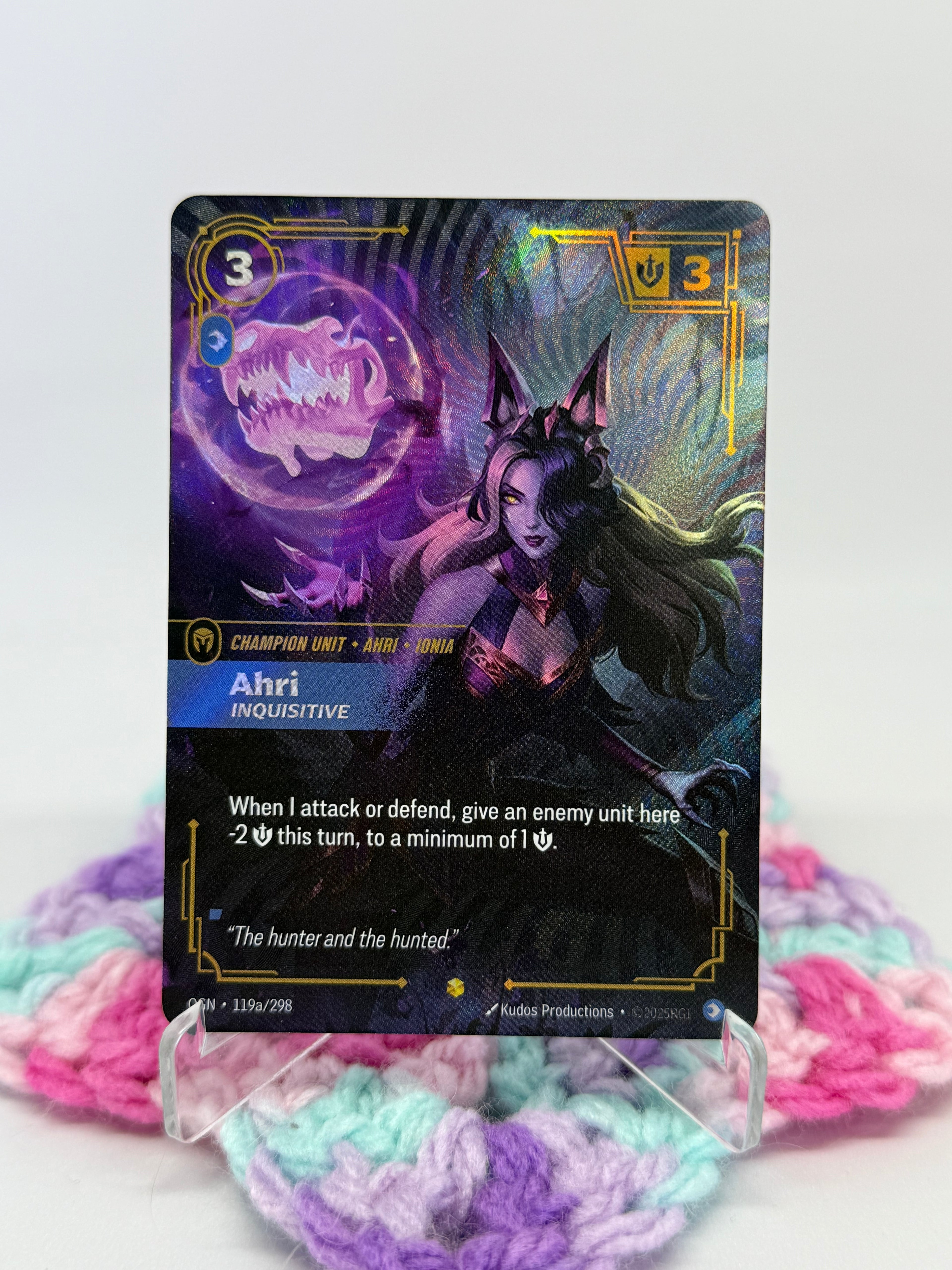 Ahri ⬩ Inquisitive (119a/298) - Origins