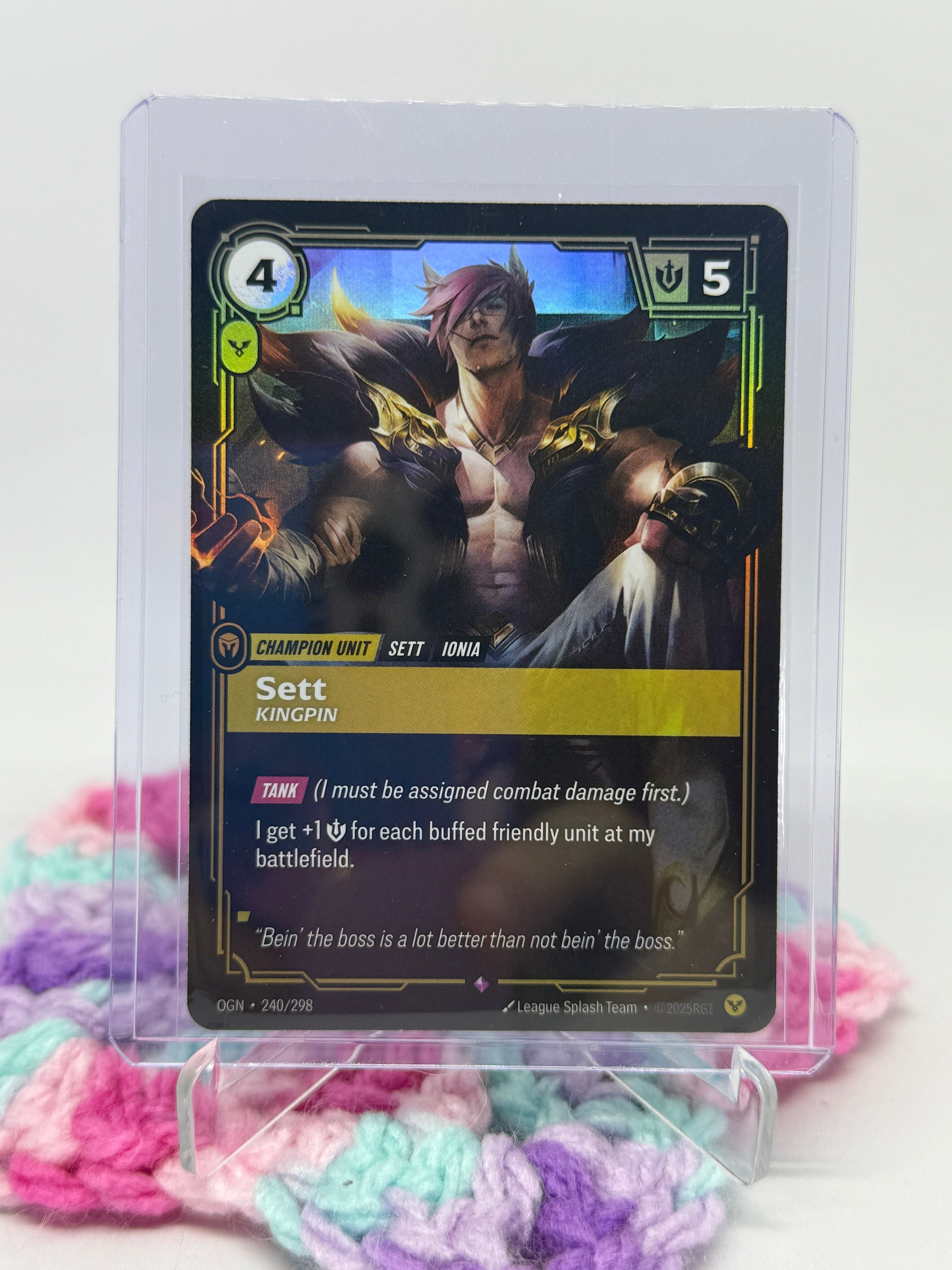 Sett ⬩ Kingpin (240/298) - Origins