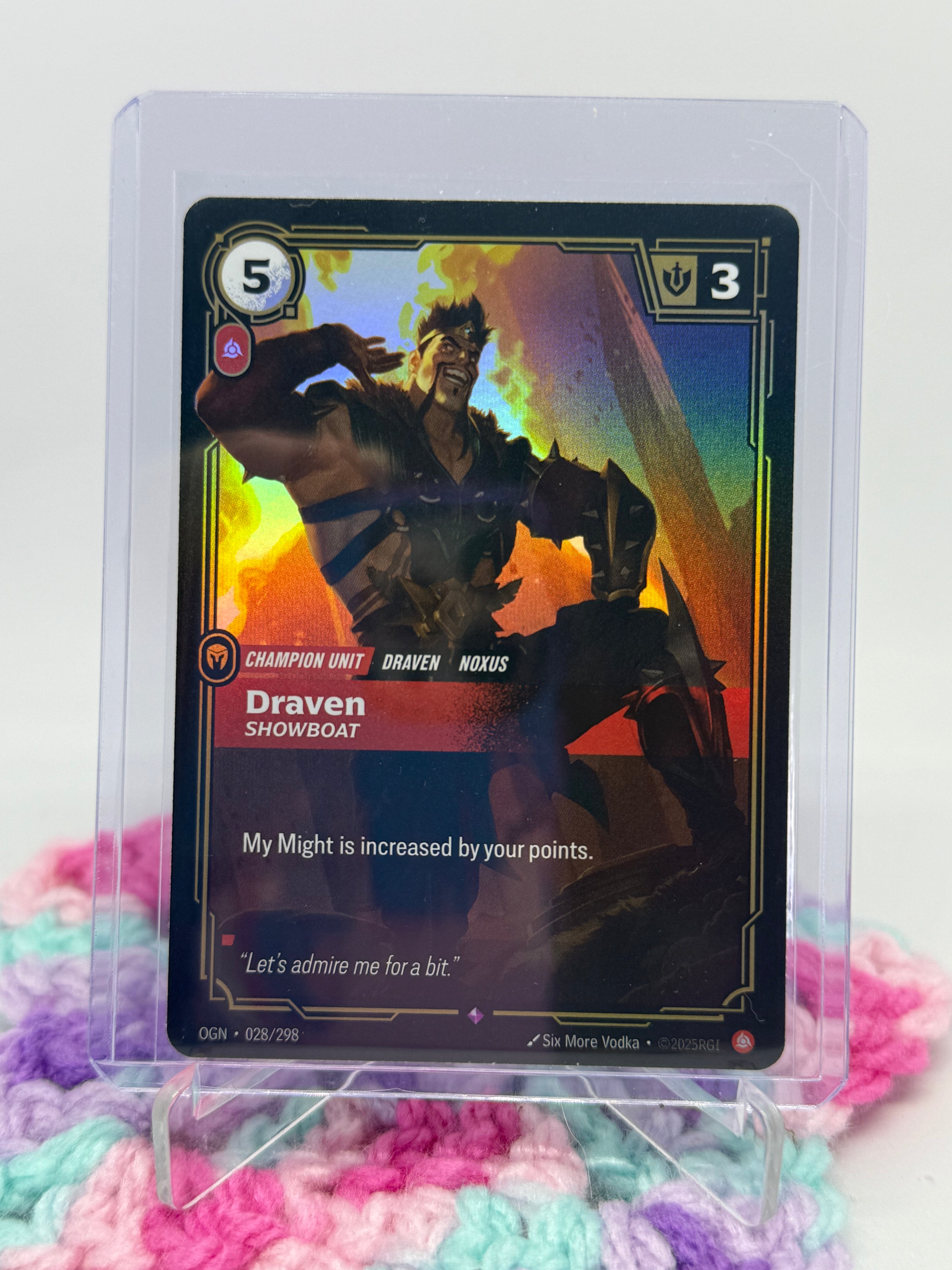 Draven ⬩ Showboat (028/298) - Origins