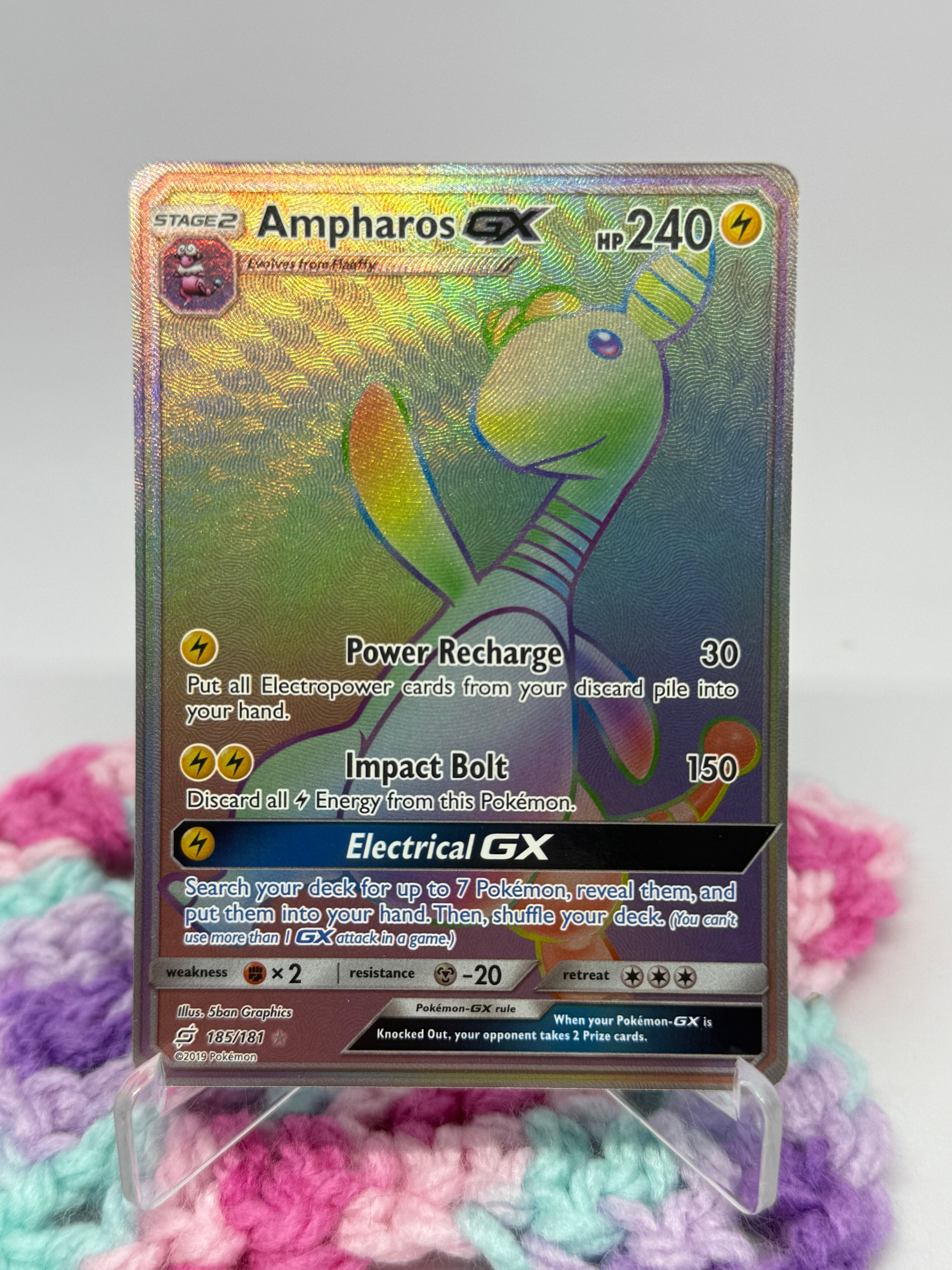 Ampharos GX (185/181) - Team Up