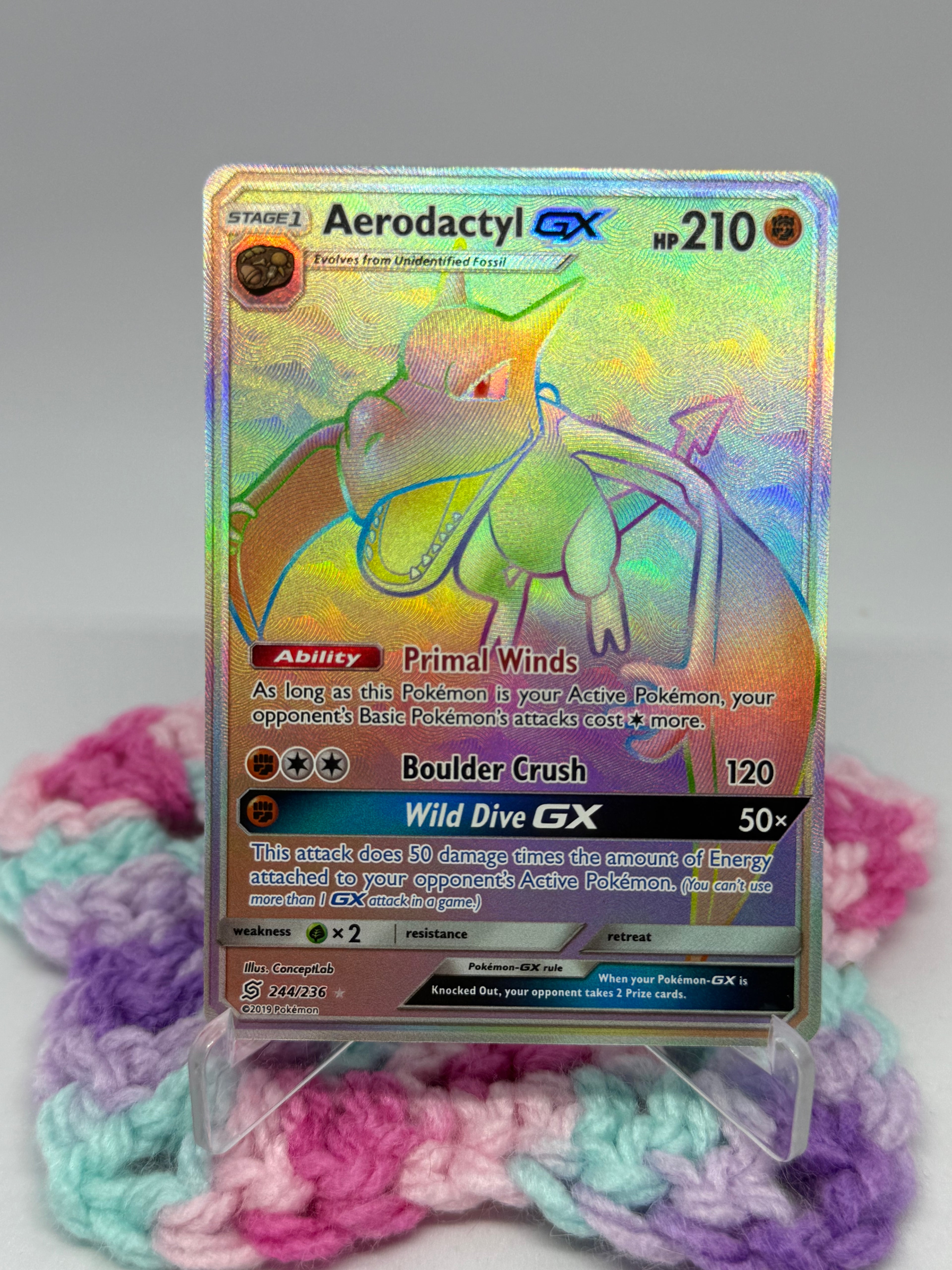 Aerodactyl GX (244/236) - Unified Minds