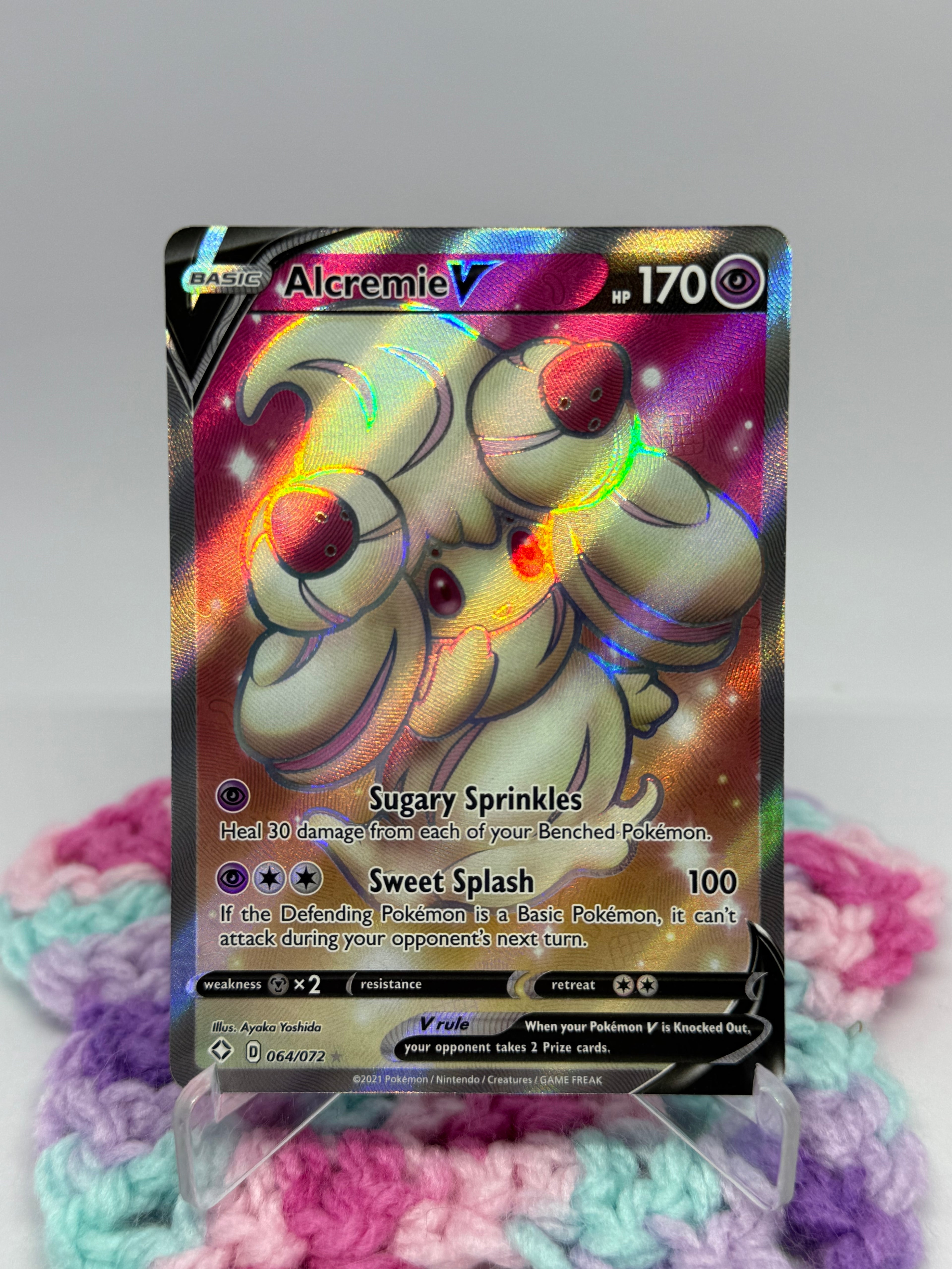 Alcremie V (064/072) - Shining Fates