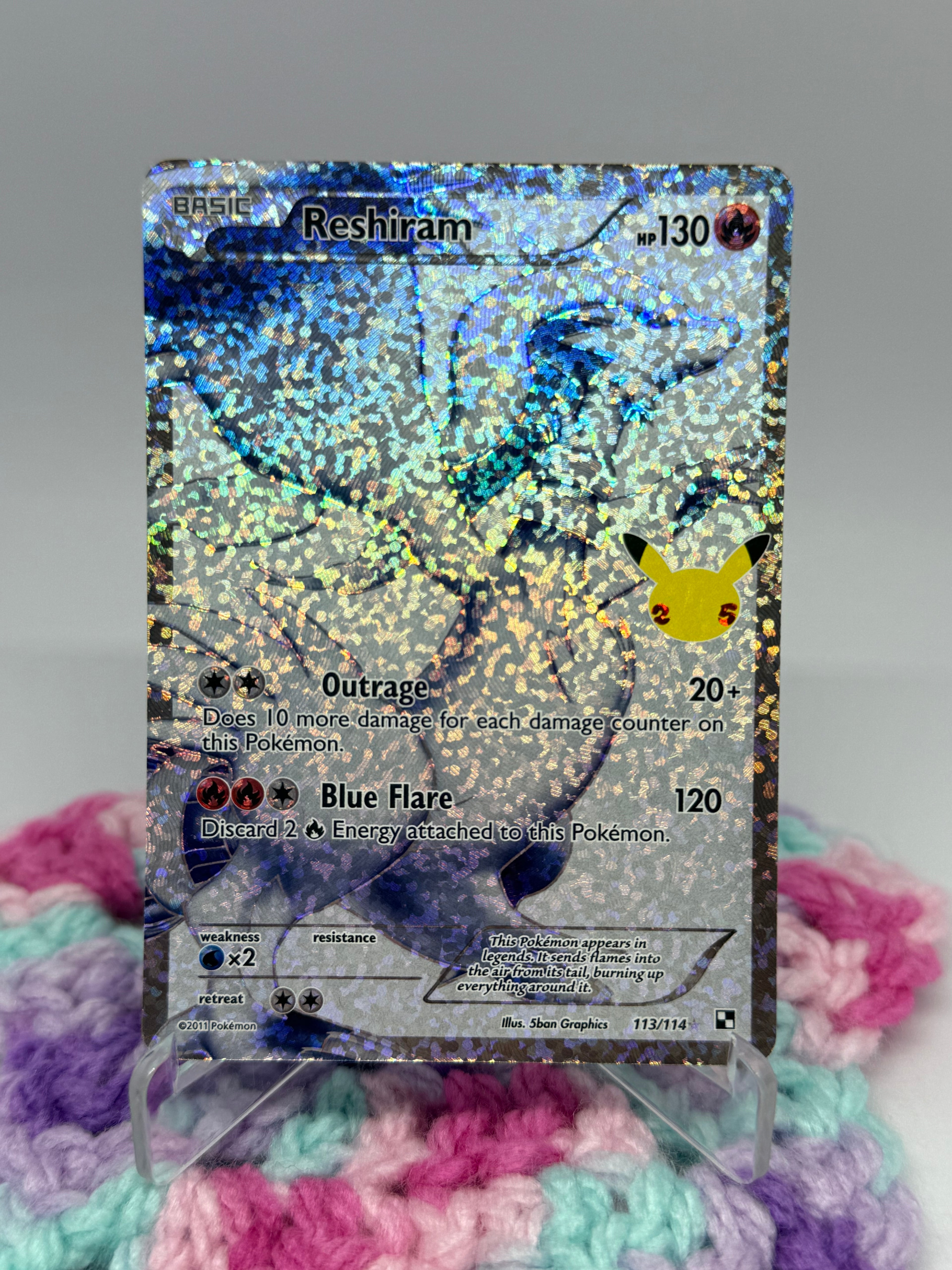 Reshiram (113/114) - Celebrations