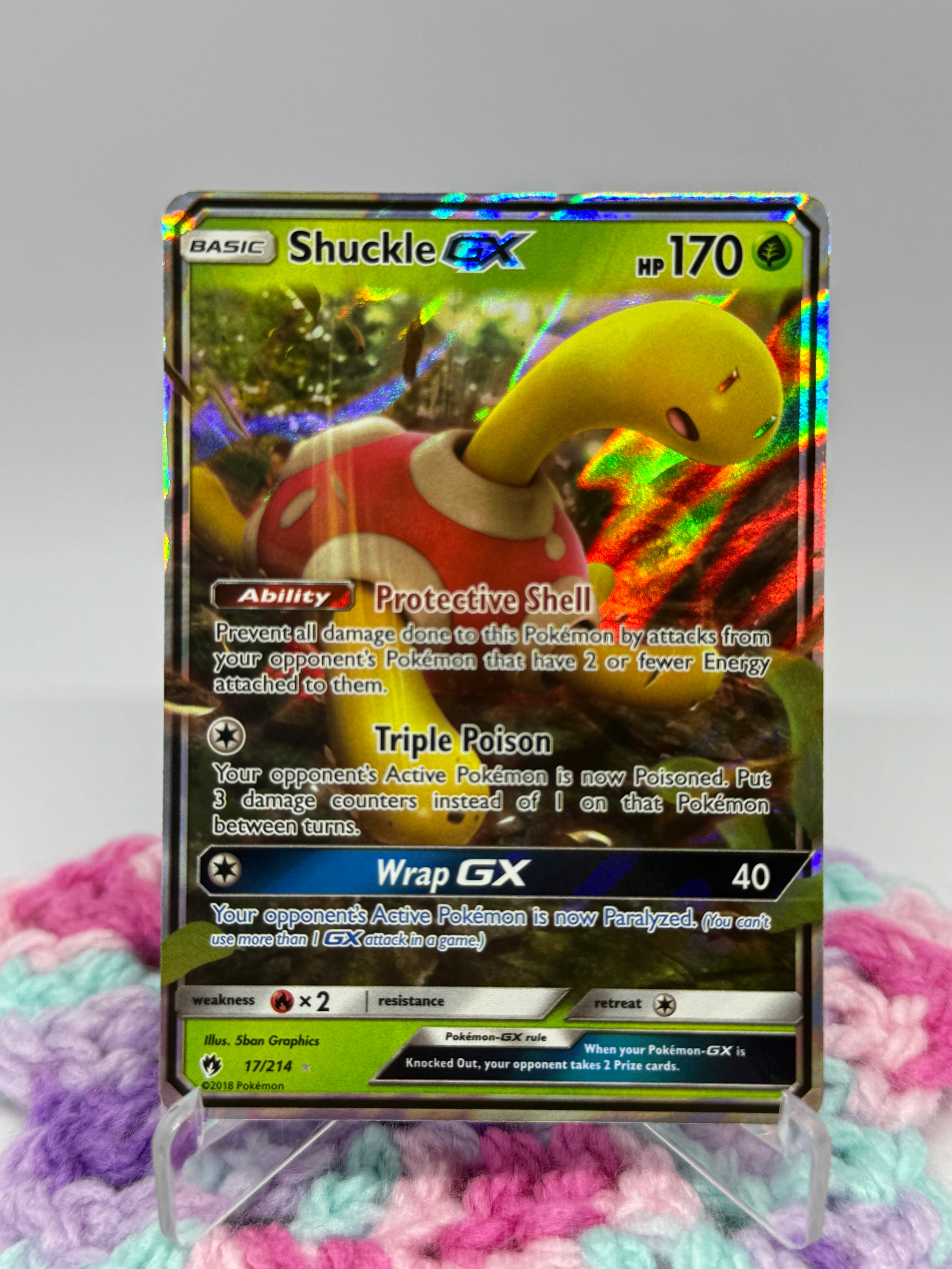 Shuckle GX (17/214) - Lost Thunder