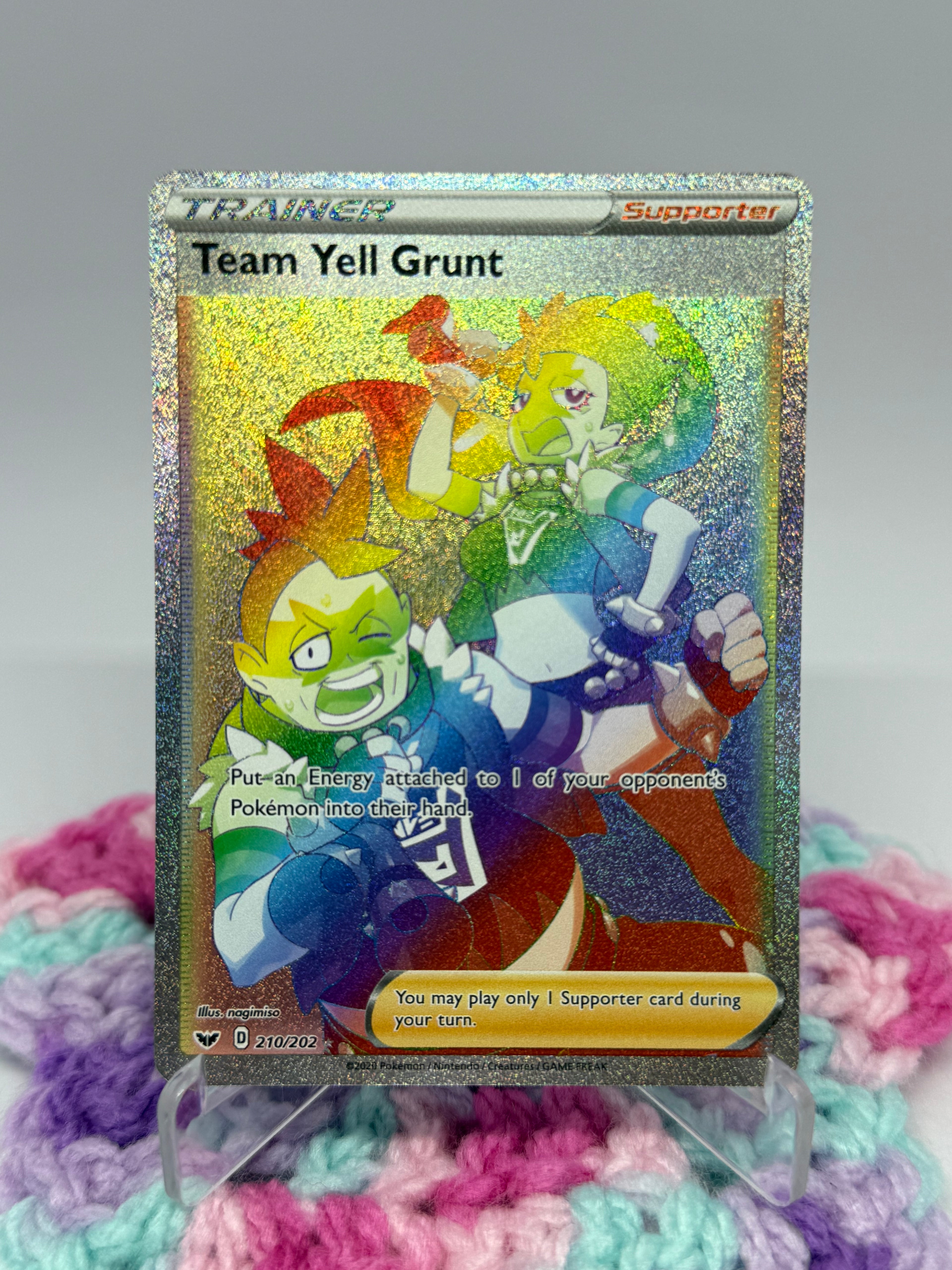 Team Yell Grunt (210/202) - Sword & Shield Base Set