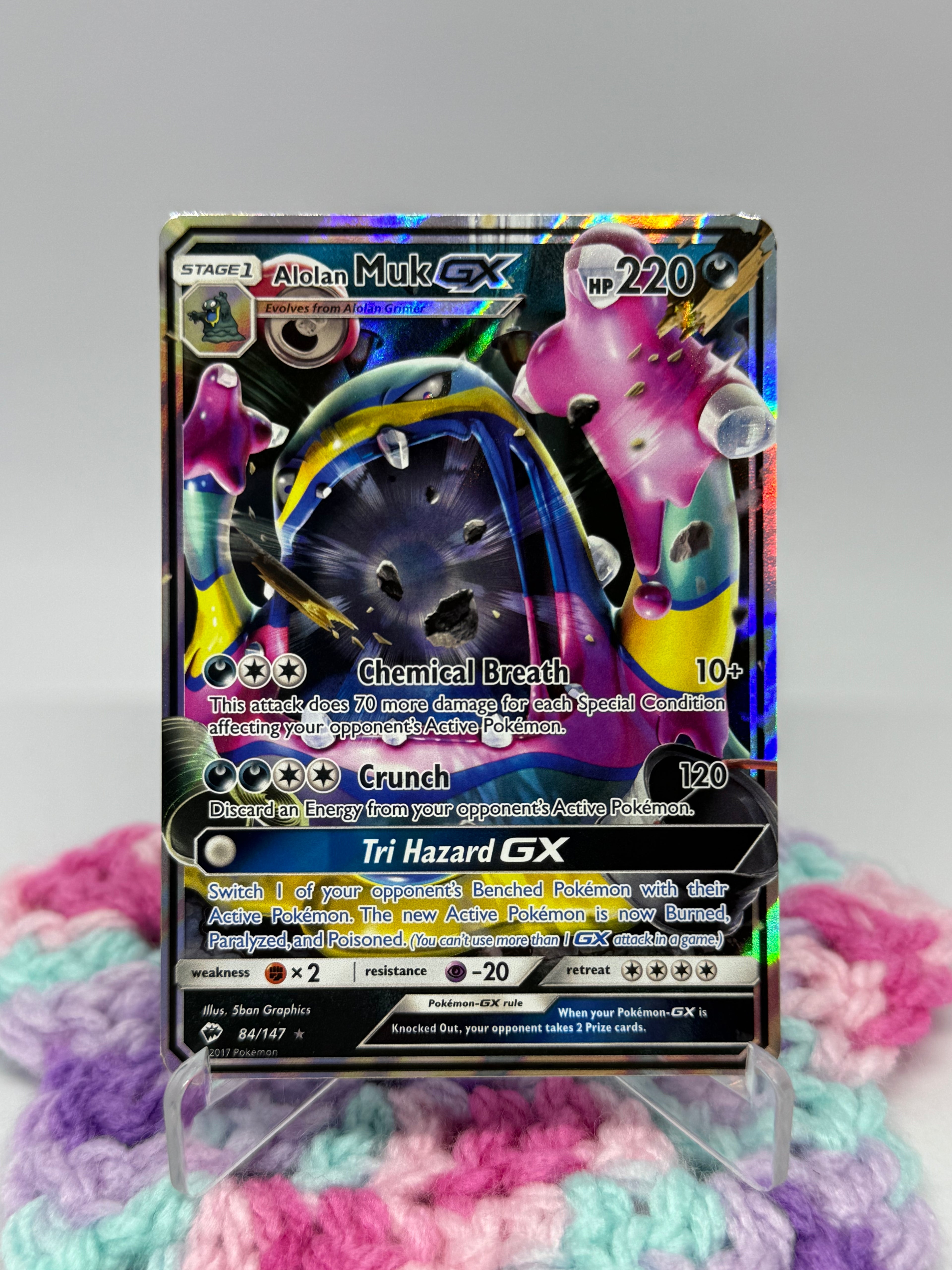 Alolan Muk GX (84/147) - Burning Shadows