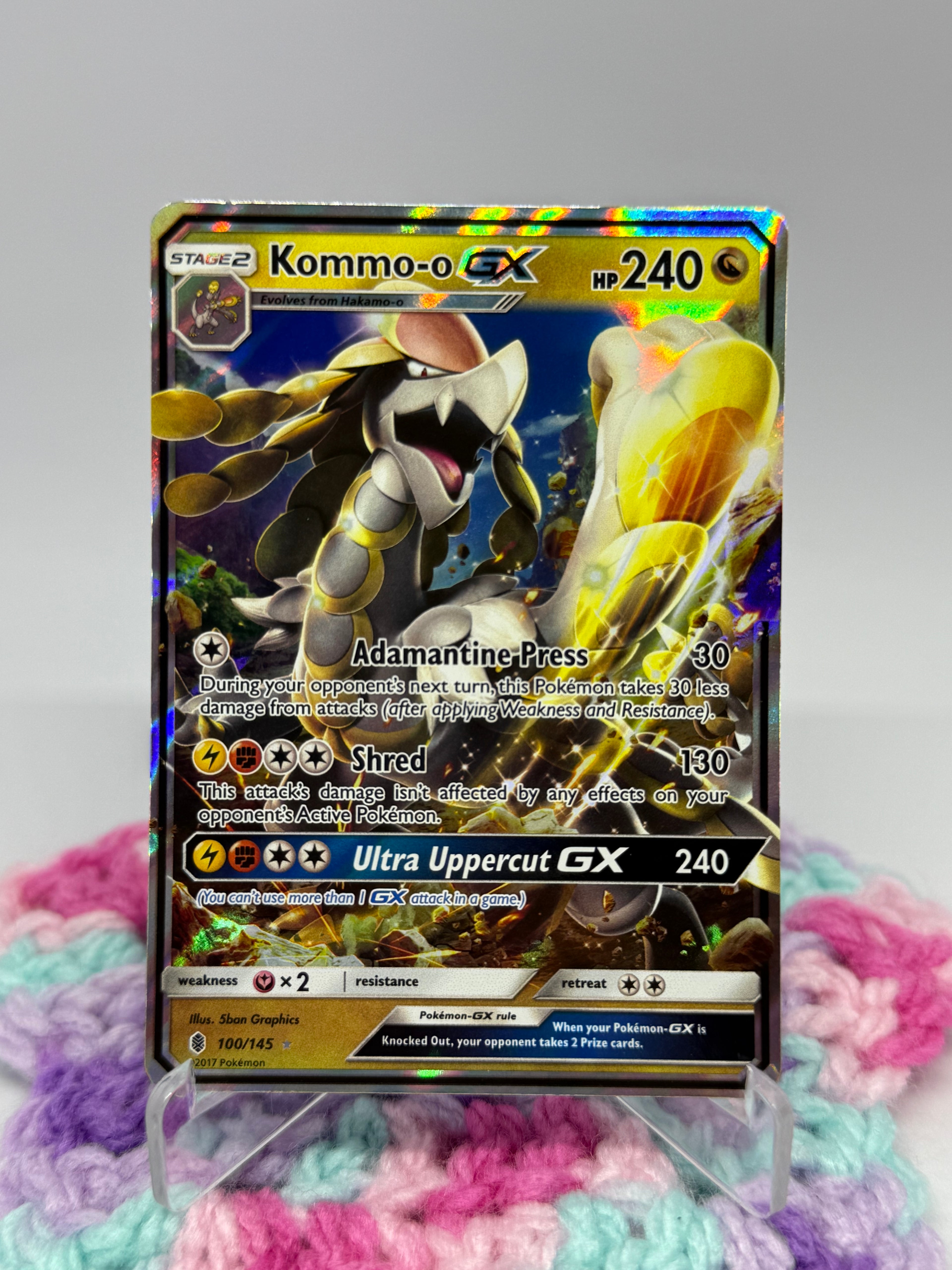 Kommo-o GX (100/145) - Guardians Rising