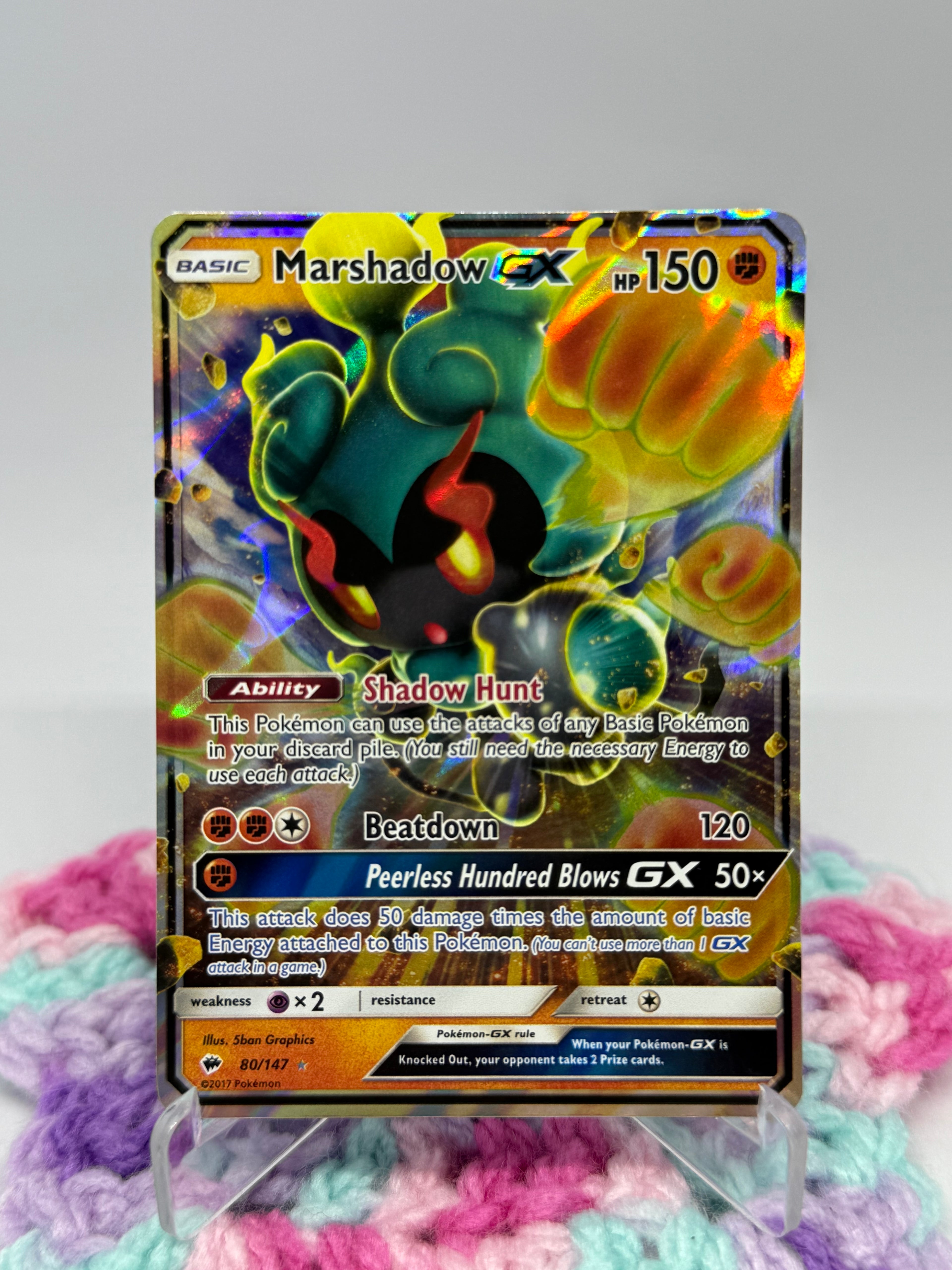 Marshadow GX (80/147) - Burning Shadows