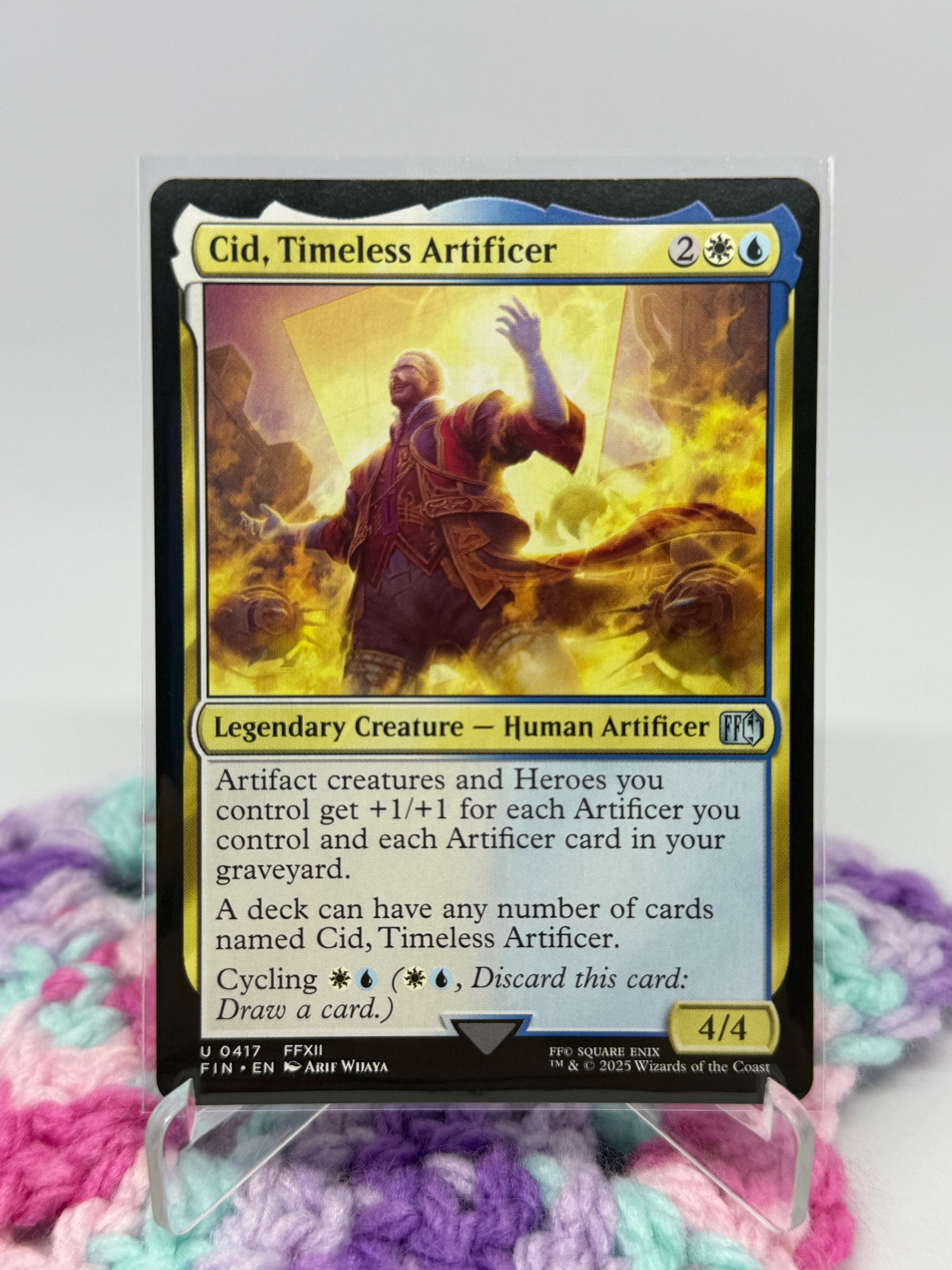 Cid, Timeless Artificer (U◆417) - Universes Beyond: Final Fantasy