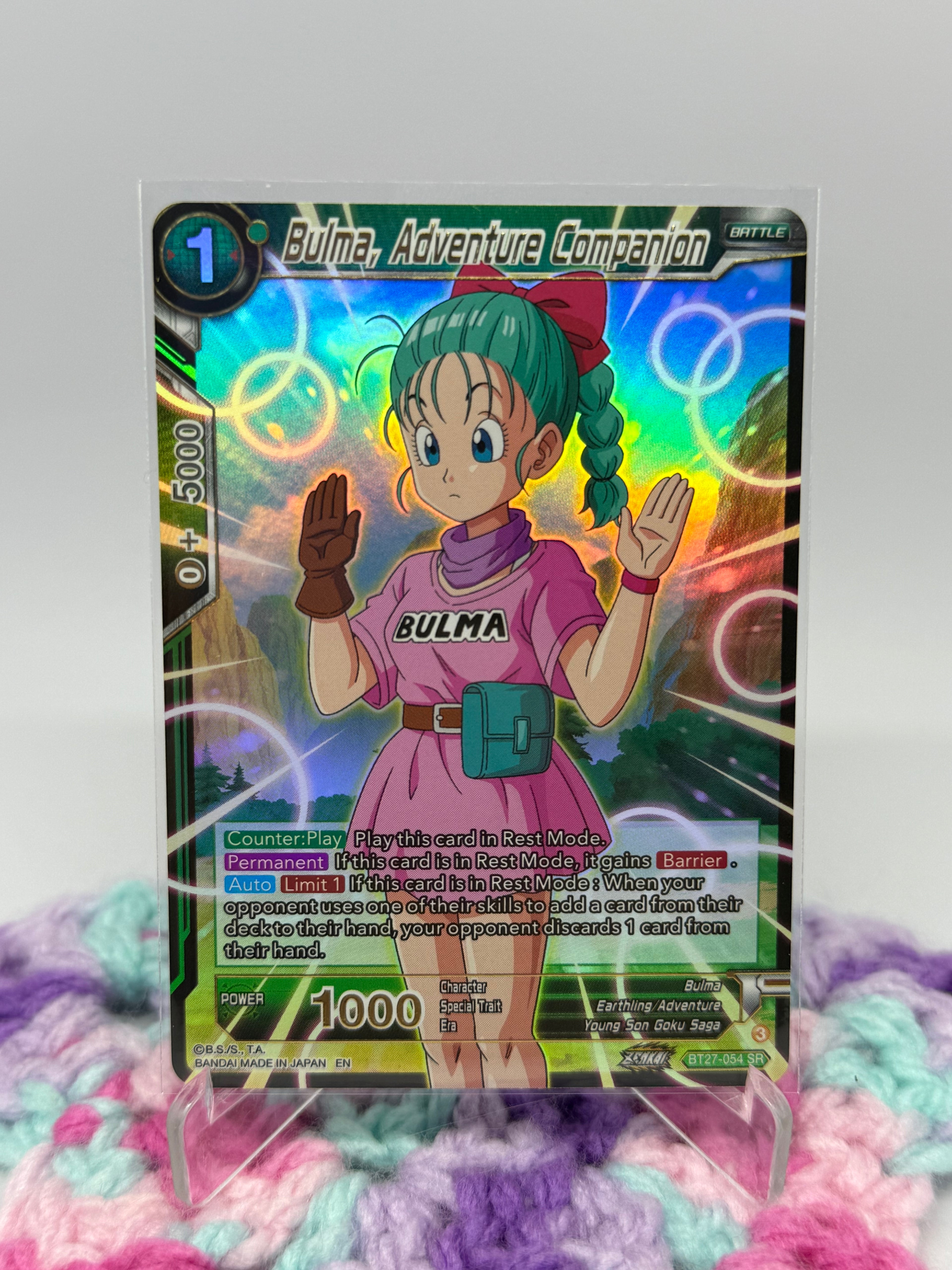 Bulma, Adventure Companion (BT27-054) - History of Z
