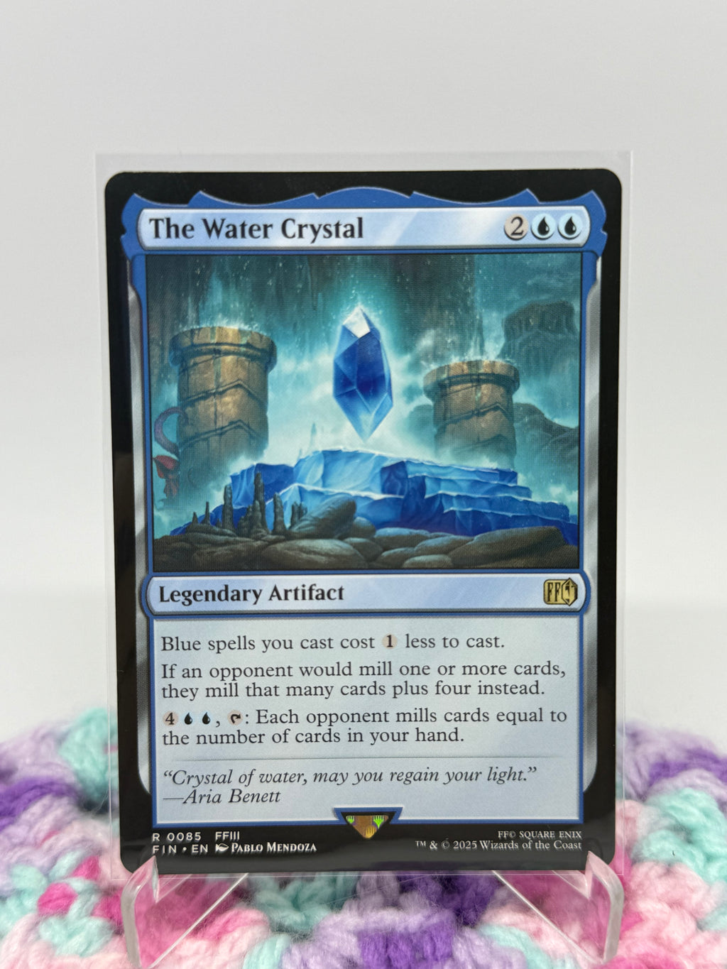 The Water Crystal  (R◆85) - Universes Beyond: Final Fantasy