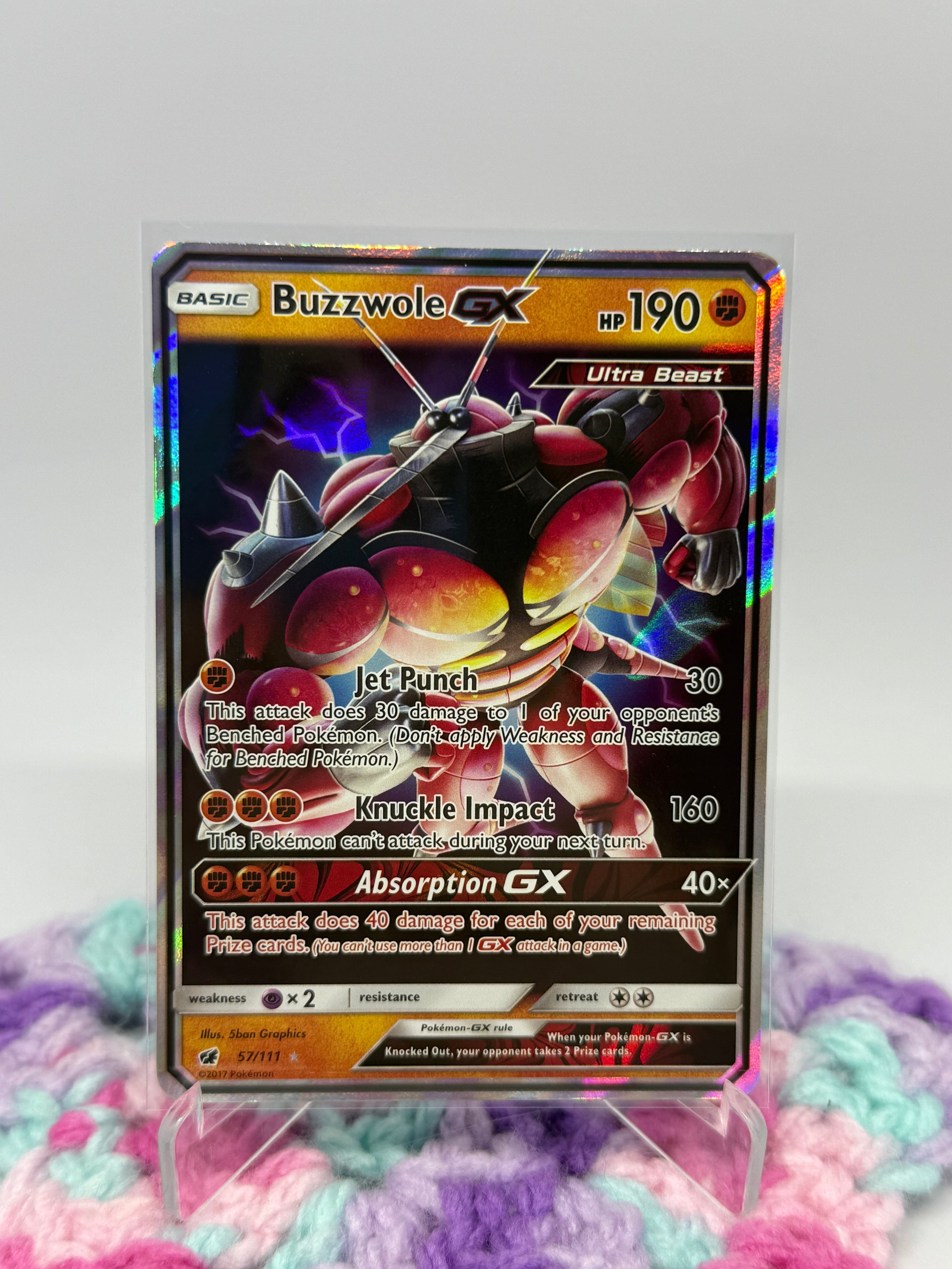 Buzzwole GX (57/111) - Crimson Invasion