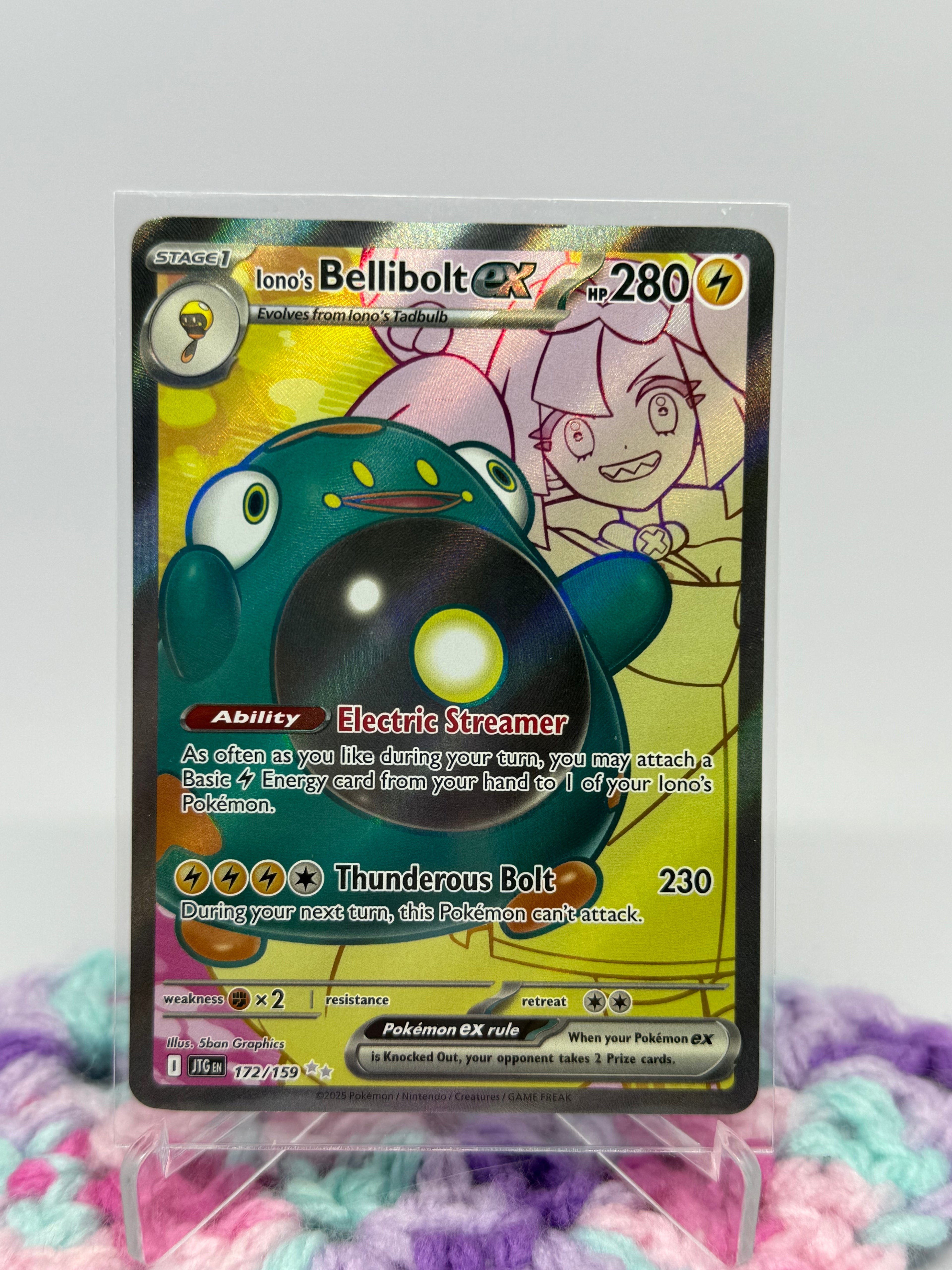 Iono's Bellibolt EX (172/159) - Journey Together